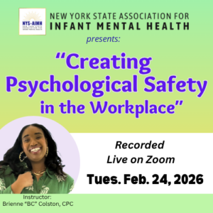 Training Recording: Creating Psychological Safety in the Workplace